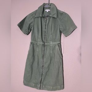 Top shop Jean green dress